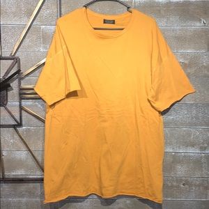 Zara Man Mustard Shirt